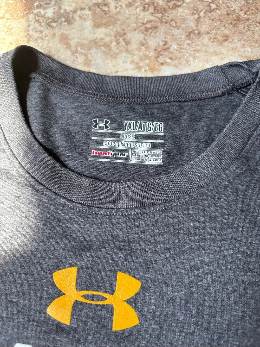 Boys XL Under Armour Dark Gray 'Final Four 2017' Graphic Tee